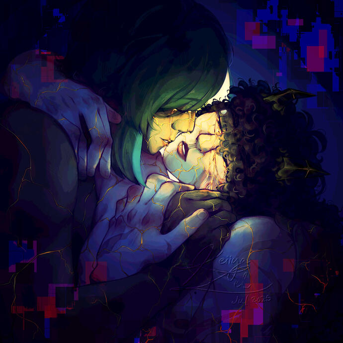 "The Kiss"