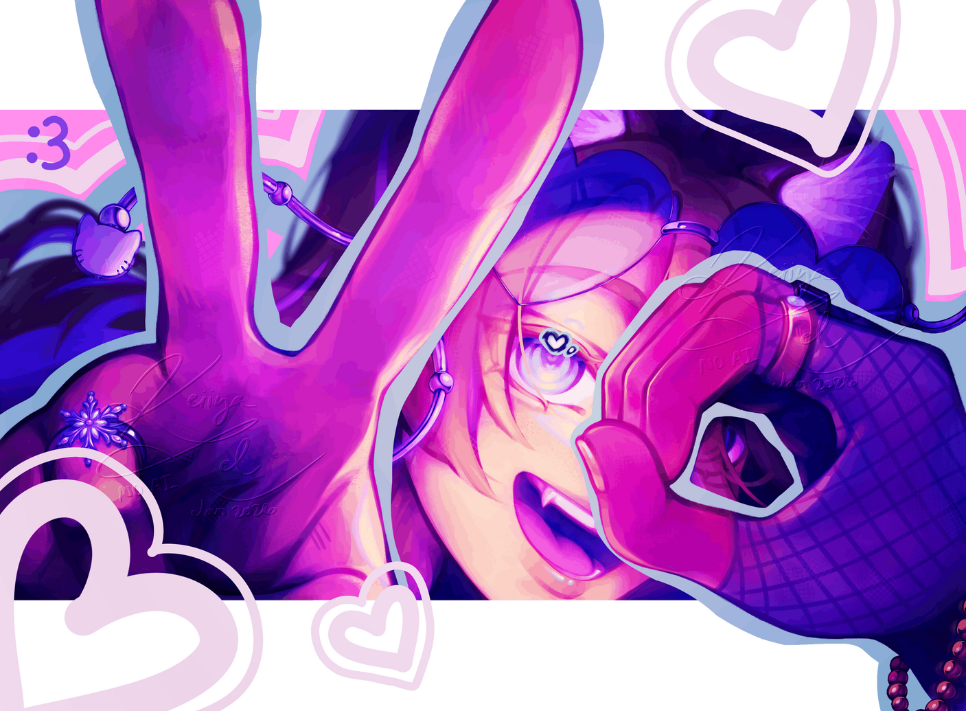 "LOVE AND PEACE♡"